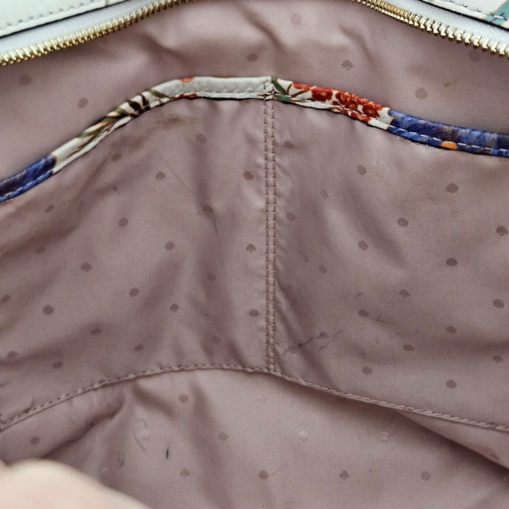 Kate Spade Kingston Drive Blossom Vivian Leather Tote - Picture 9 of 10